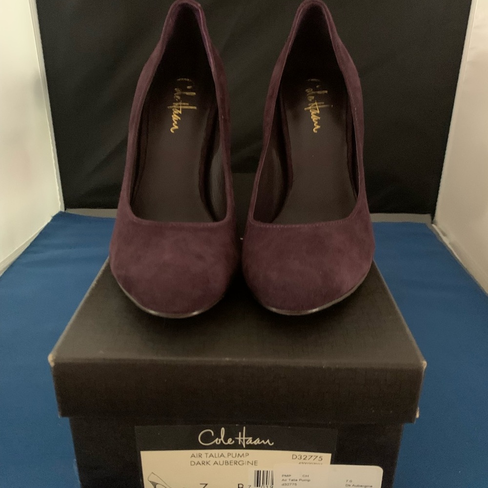 Cole Haan, Air Talia Pump- Dark Aubergine